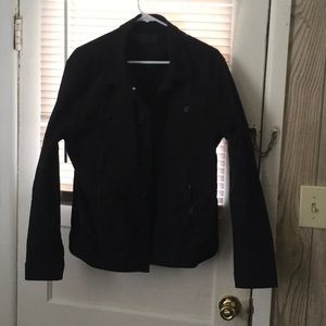Black heavy jacket